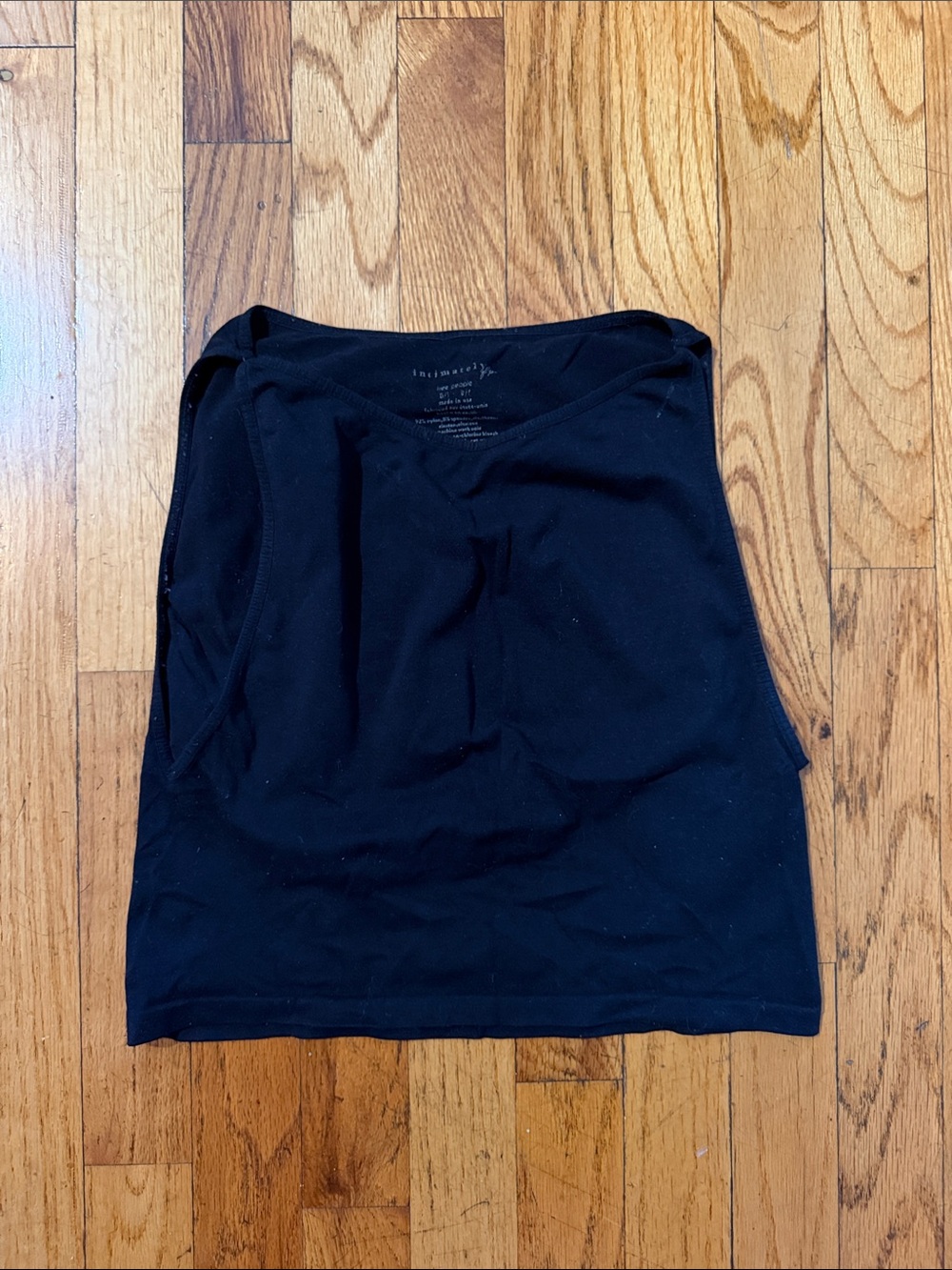 Black Women's Crop Tank Top - Everyday Essential